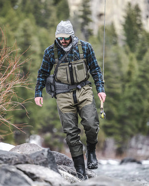 Simms M's Freestone Z Bootfoot Waders - Rubber Sole