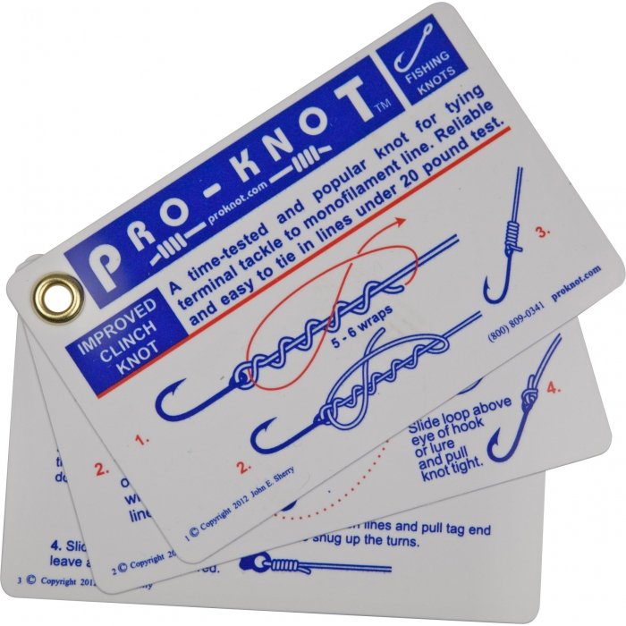 Pro Knot Cards - Anglers Accessories – East Rosebud Fly & Tackle
