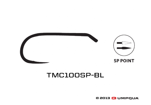 Tiemco Hook - TMC 100SP-BL 25 / 12