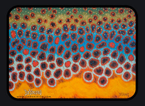 Brown Flank Blue Decal