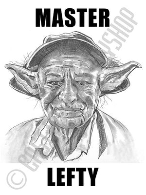 Master Lefty Sticker