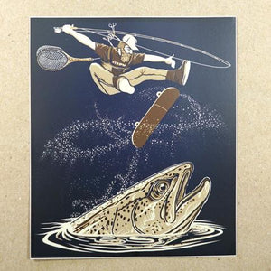 Tre Flip Sticker - East Rosebud Fly & Tackle