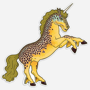 Brown Trout Unicorn Decal - East Rosebud Fly & Tackle - Free Shipping, No Sales Tax