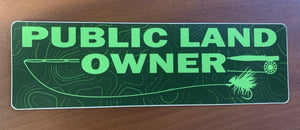 Public Lands Owner Sticker