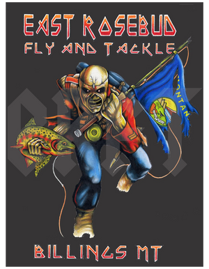 East Rosebud Fly and Tackle Deddie 3.0 Sticker