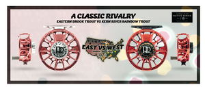 Limited Edition: Animas 4/5 Reel - East (Brook) vs West (Rainbow)