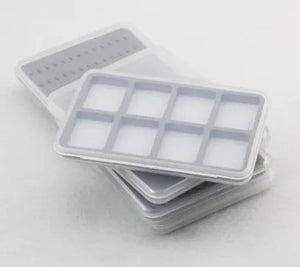 Clear Medium Ultra Slim Box - 8 Magnetic Compartments