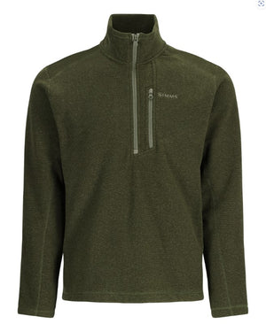 Simms M's Rivershed-Half Zip Fleece