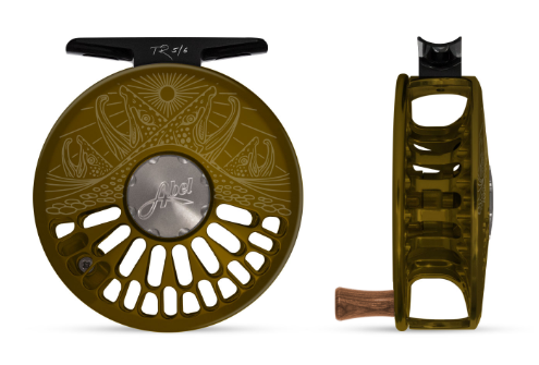 Abel TR 5/6 Fly Reel - Dark Olive Last Light