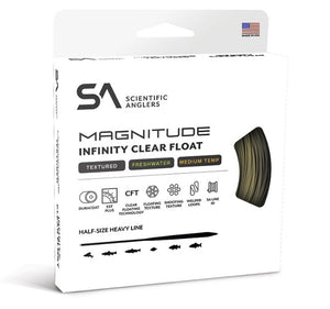 Magnitude Textured Infinity Clear Tip Float