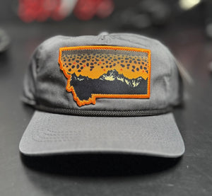 RYWater 5 Panel Unstructured, Montana Wild Trout Hat