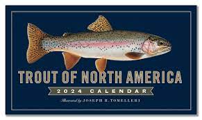 Trout of North America Calender 2024