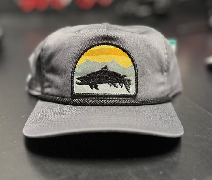 RYWater 5 Panel Unstructured, Backcountry Trout Hat