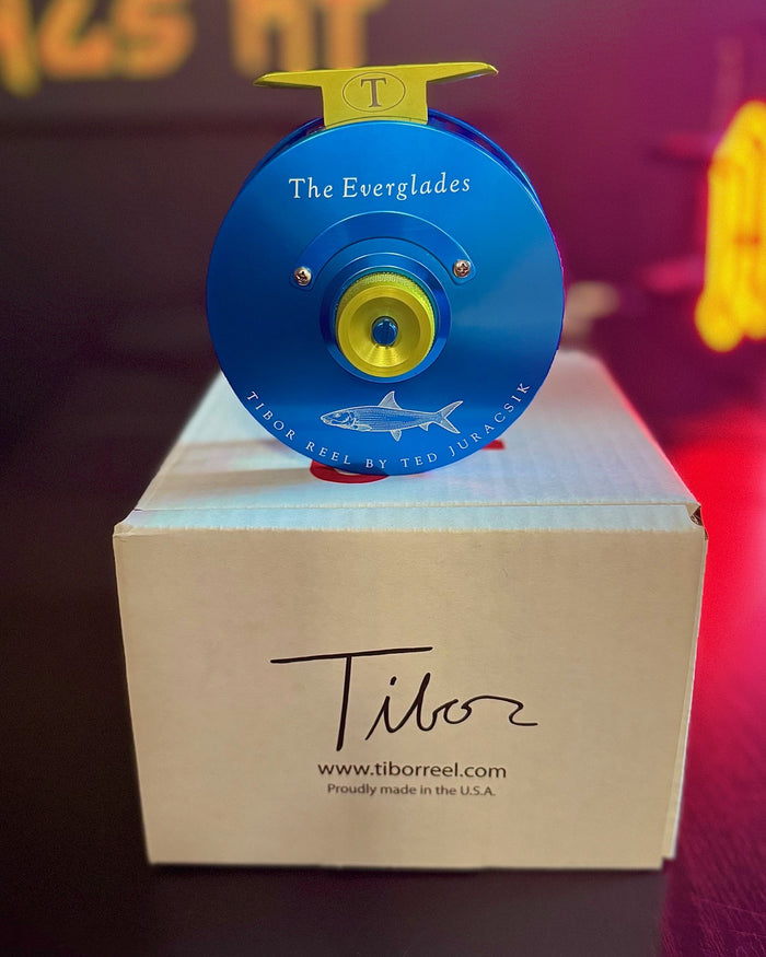 Ted Juracsik Tibor Everglades Reel in Aqua