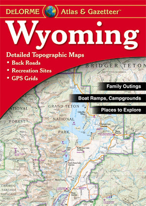 Atlas & Gazetteer Wyoming - East Rosebud Fly and Tackle