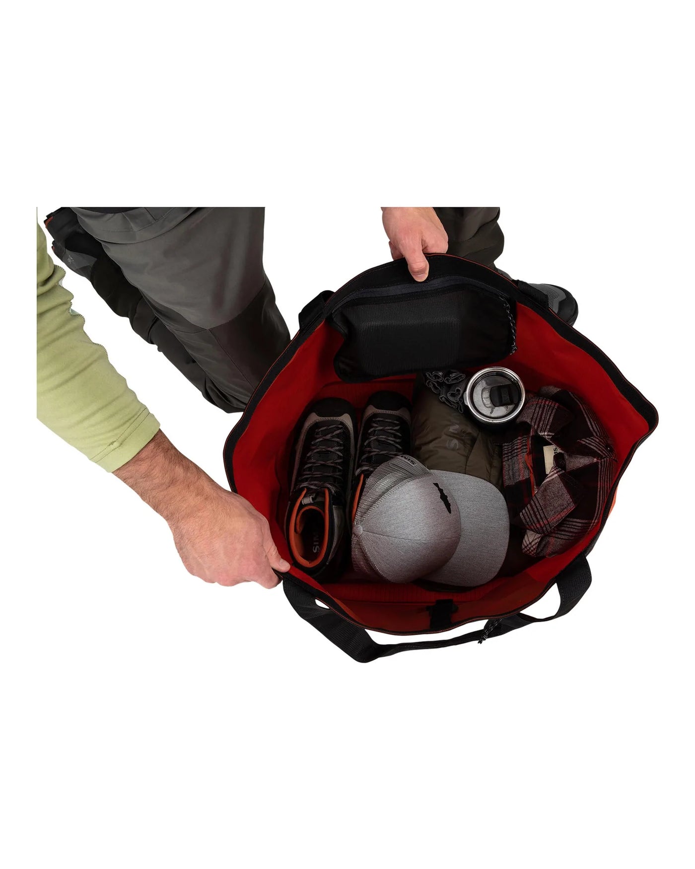 Simms Dry Creek Simple Tote - 50L – East Rosebud Fly & Tackle Simms Dry Creek Simple Tote - 50L – East Rosebud Fly & Tackle