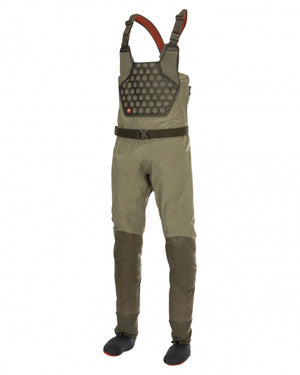 Simms Flyweight stockingfoot waders offer the best comfort for a day of fly fishing on rivers, lakes, streams or in your duck blind.  Are great for institutions for river research