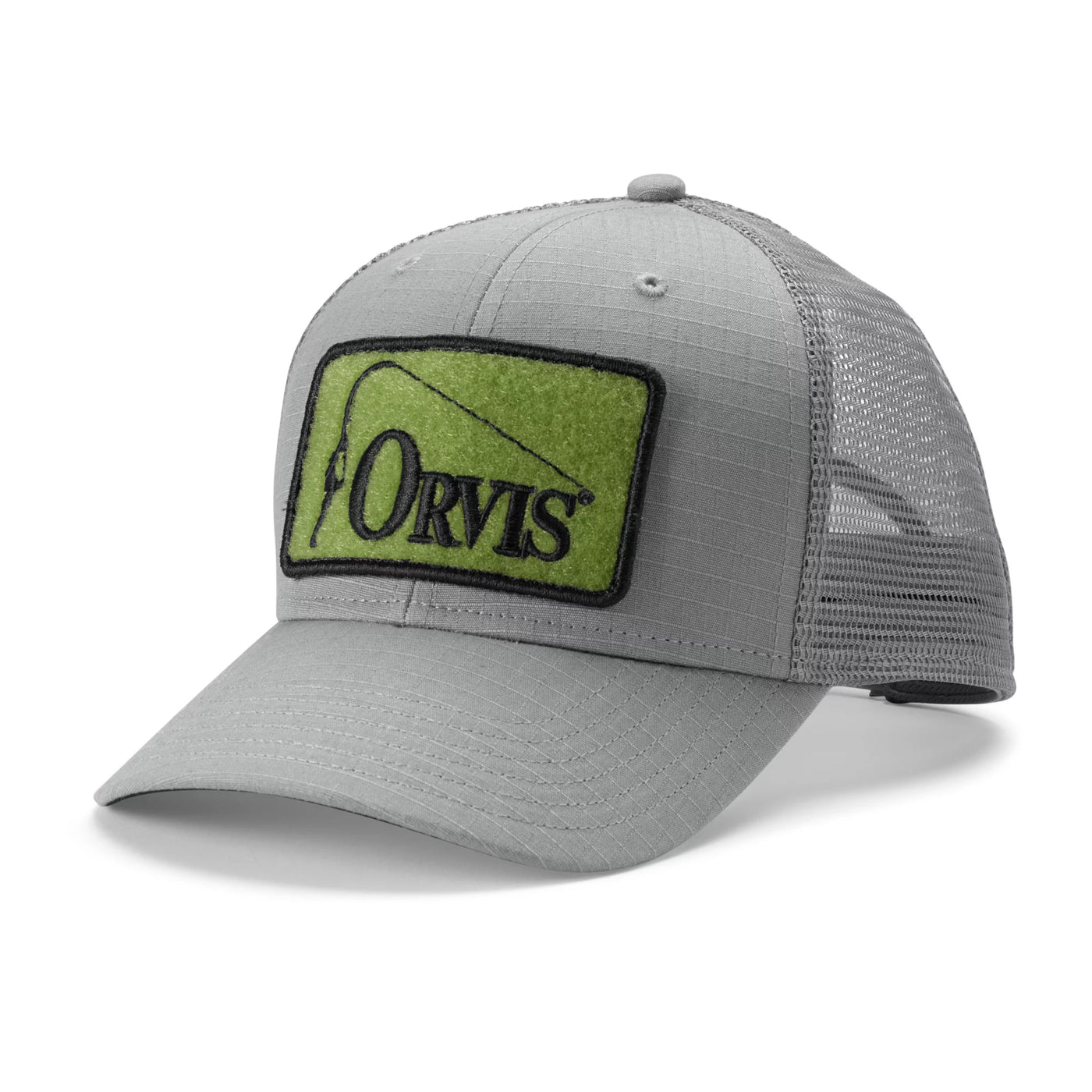 Orvis Ripstop Covert Trucker Hat - Grey/Green