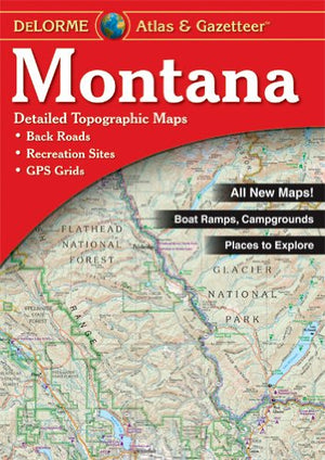 Atlas & Gazetteer Montana - East Rosebud Fly and Tackle