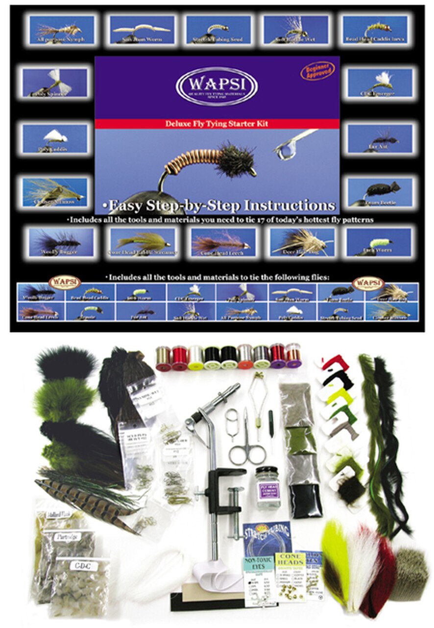 Deluxe Fly Tying Starter Kit – East Rosebud Fly & Tackle