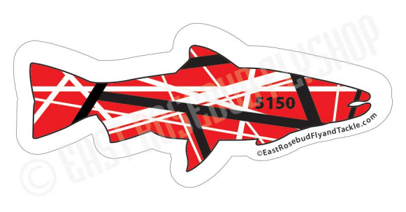 5150 Trout Sticker