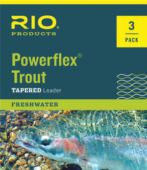 Rio Powerflex Trout Leaders (3 Pack) - East Rosebud Fly & Tackle