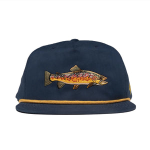 Liarflies: Black Big Fish Trucker Hat.