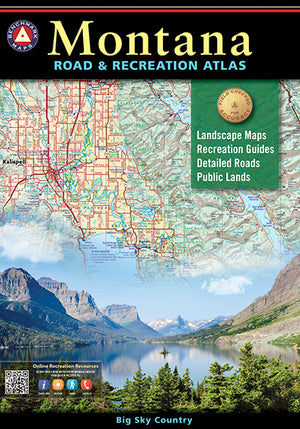 Montana Road & Recreation Atlas - East Rosebud Fly and Tackle