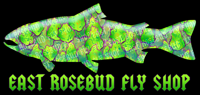 East Rosebud 420 Trout Sticker