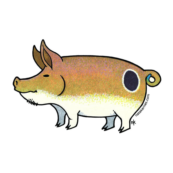 Pig Redfish Decal