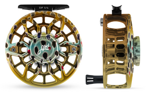 Abel SDF 5/6 Fly Reel - Native Brown Trout