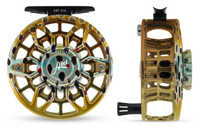 Abel SDF 5/6 Fly Reel - Native Brown Trout – East Rosebud Fly & Tackle