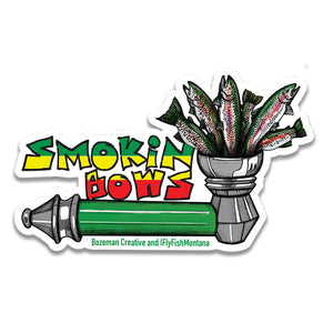 Smokin' Bows Sticker - East Rosebud Fly & Tackle