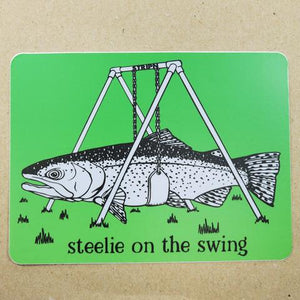 Steelie Swing Sticker - East Rosebud Fly & Tackle