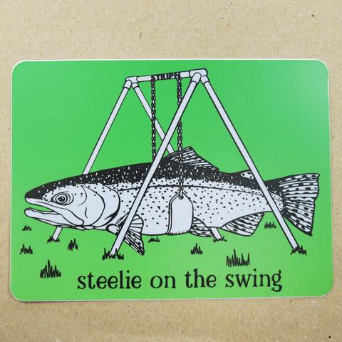 Steelie Swing Sticker