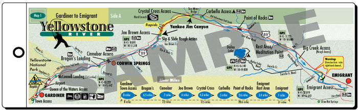 Yellowstone River Map