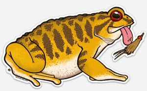 Smallmouth Toad Decal - East Rosebud Fly & Tackle