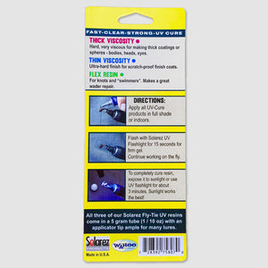 Fly-Tie UV Resin 3 Pack - East Rosebud Fly & Tackle