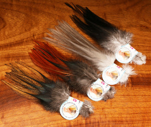 Gallo De Leon Saddle Feathers