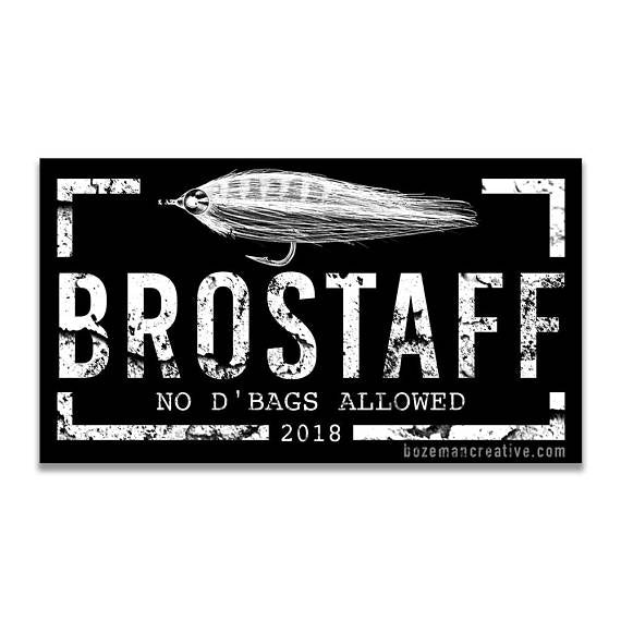 Brostaff Sticker