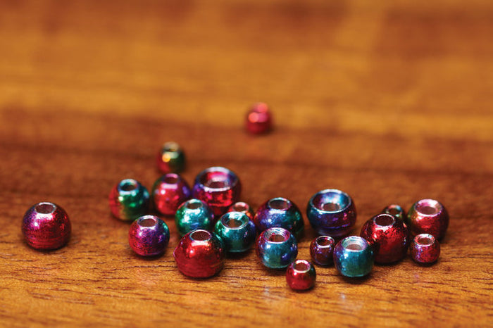 Rainbow Hued Tungsten Beads