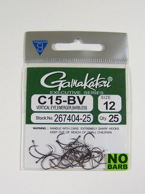Gamakatsu C15 V Eye Barbless Hook - East Rosebud Fly & Tackle