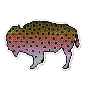 Bison Decal