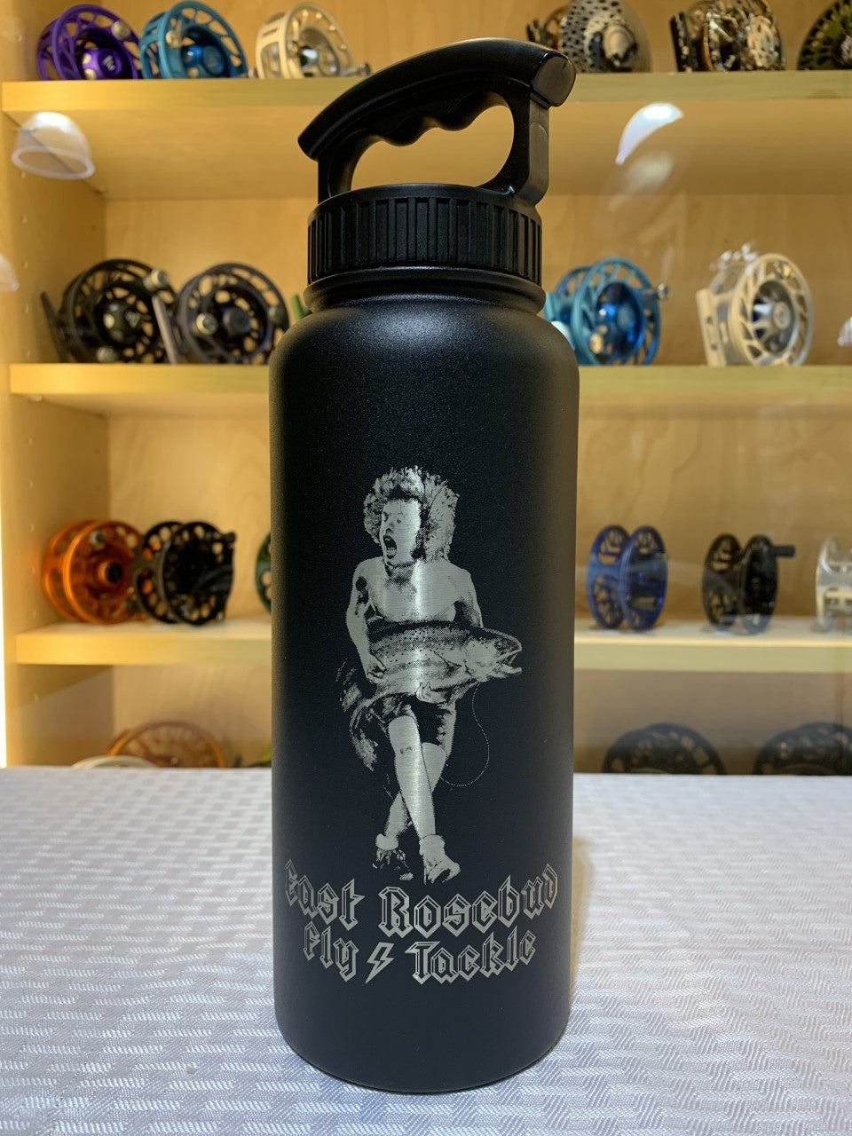 Angus 34 oz. Water Bottle – East Rosebud Fly & Tackle